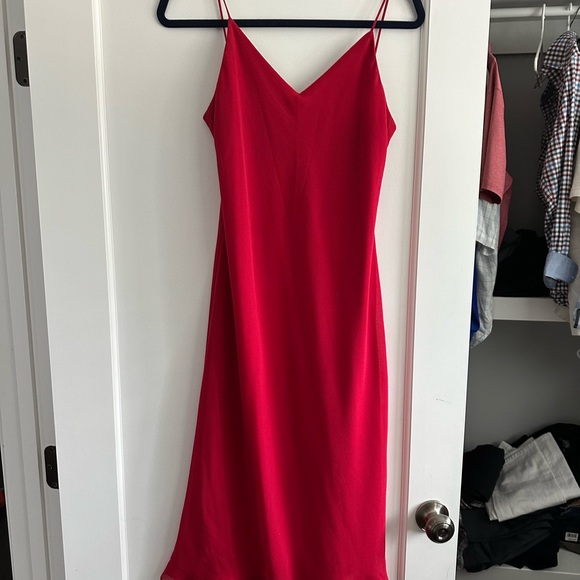 Red slip dress by Lori Ann - Picture 4 of 5